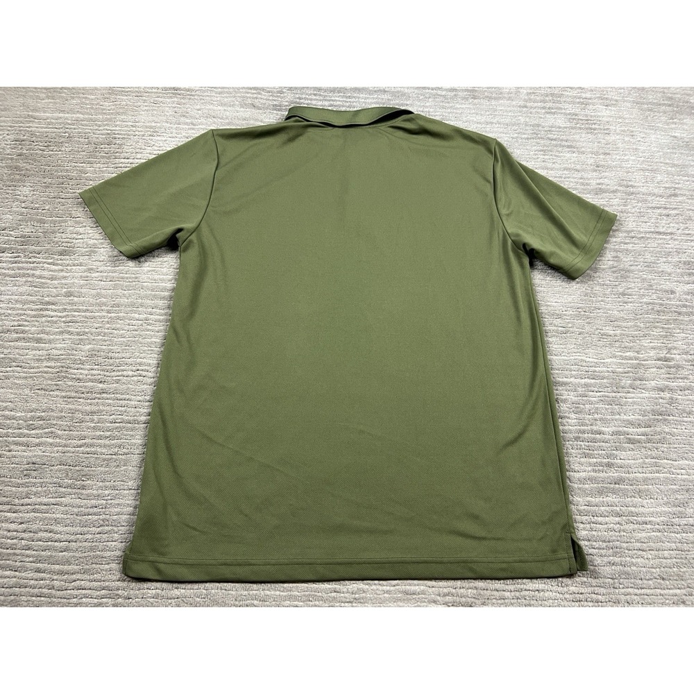 BCG Polo Shirt Mens Large Green Short Sleeve Polyester Athleisure Outdoor Casual - Picture 6 of 12